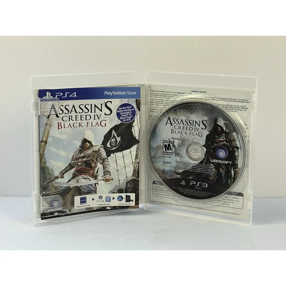 Assassin's Creed IV Black Flag PS3 Walmart Edition Untested No Manual